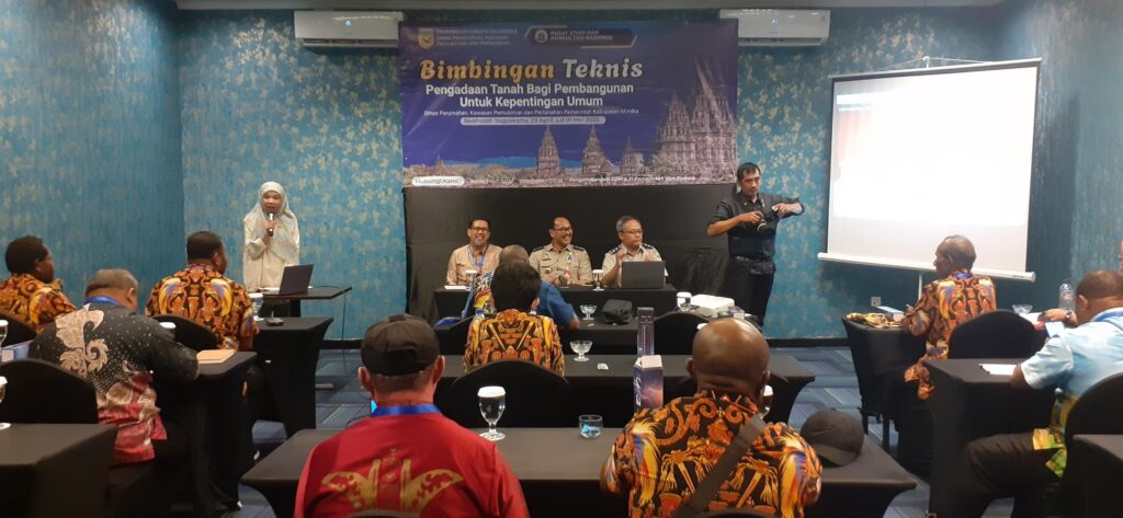 Bimtek Dinas Perumahan Kawasan Permukiman dan Pertanahan Kabupaten Mimika