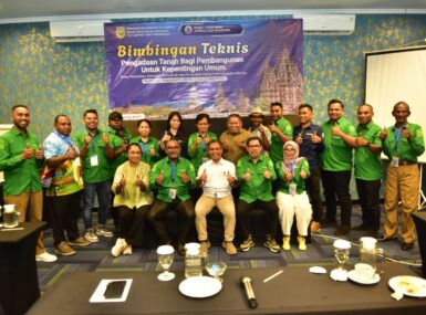 Bimtek Dinas Perumahan Kawasan Permukiman dan Pertanahan Kabupaten Mimika