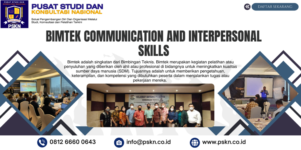 BIMTEK COMMUNICATION AND INTERPERSONAL SKILLS