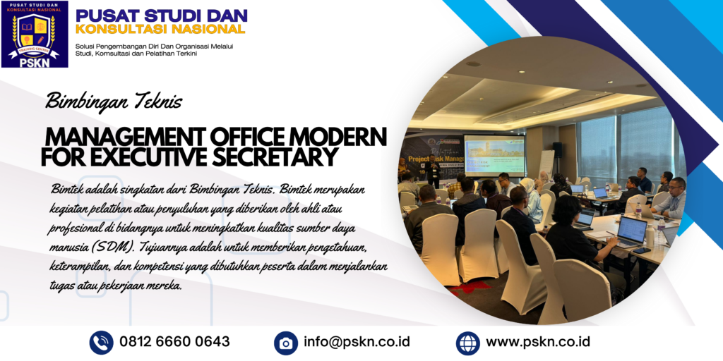 BIMTEK MANAGEMENT OFFICE MODERN FOR EXECUTIVE SECRETARY