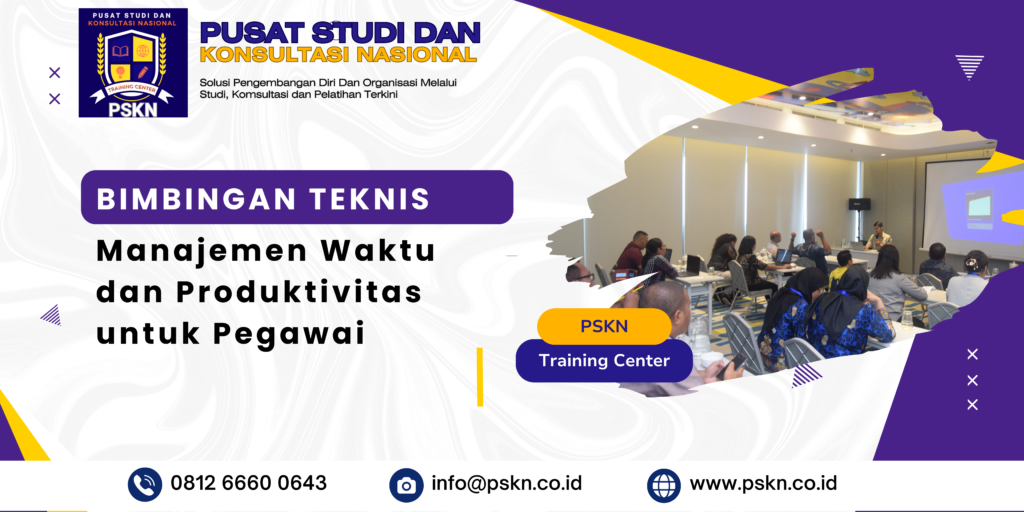 Bimtek manajemen waktu dan produtivits untuk pegawai