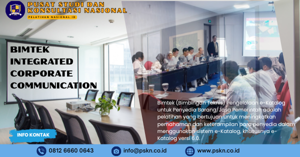 PELATIHAN INTEGRATED CORPORATE COMMUNICATION