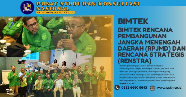 Training Rencana Pembangunan Jangka Menengah Daerah (Rpjmd) Dan Rencana Strategis (Renstra)