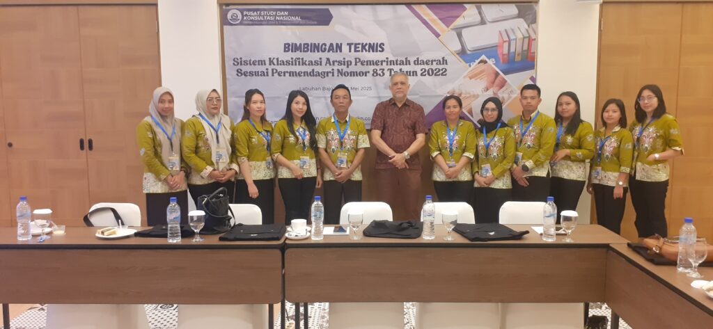  Bimbingan Teknis Sistem Klasifikasi Arsip Pemerintah daerah yang Efektif Sesuai Peraturan Menteri Dalam Negeri Nomor 83 Tahun 2022