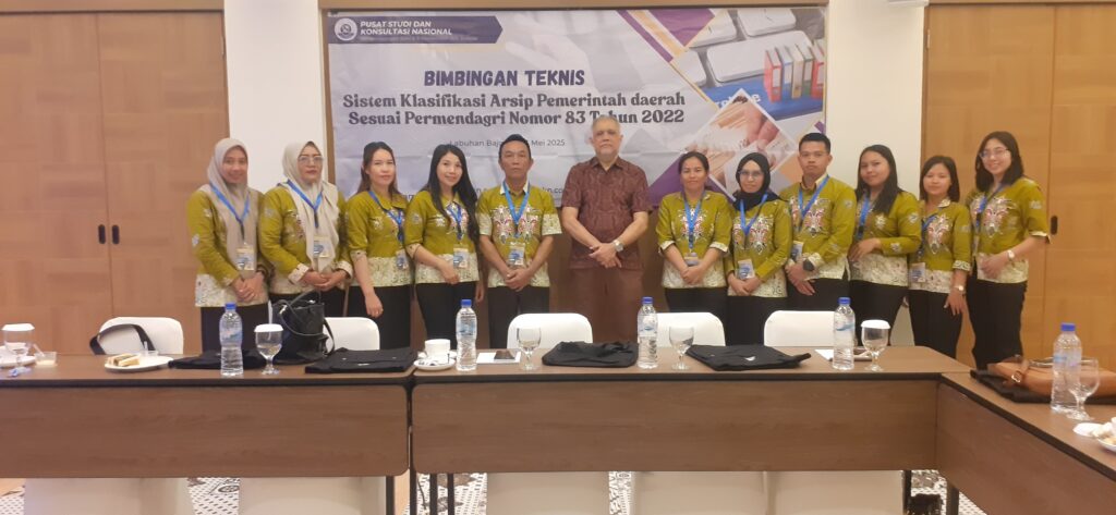  Bimbingan Teknis Sistem Klasifikasi Arsip Pemerintah daerah yang Efektif Sesuai Peraturan Menteri Dalam Negeri Nomor 83 Tahun 2022