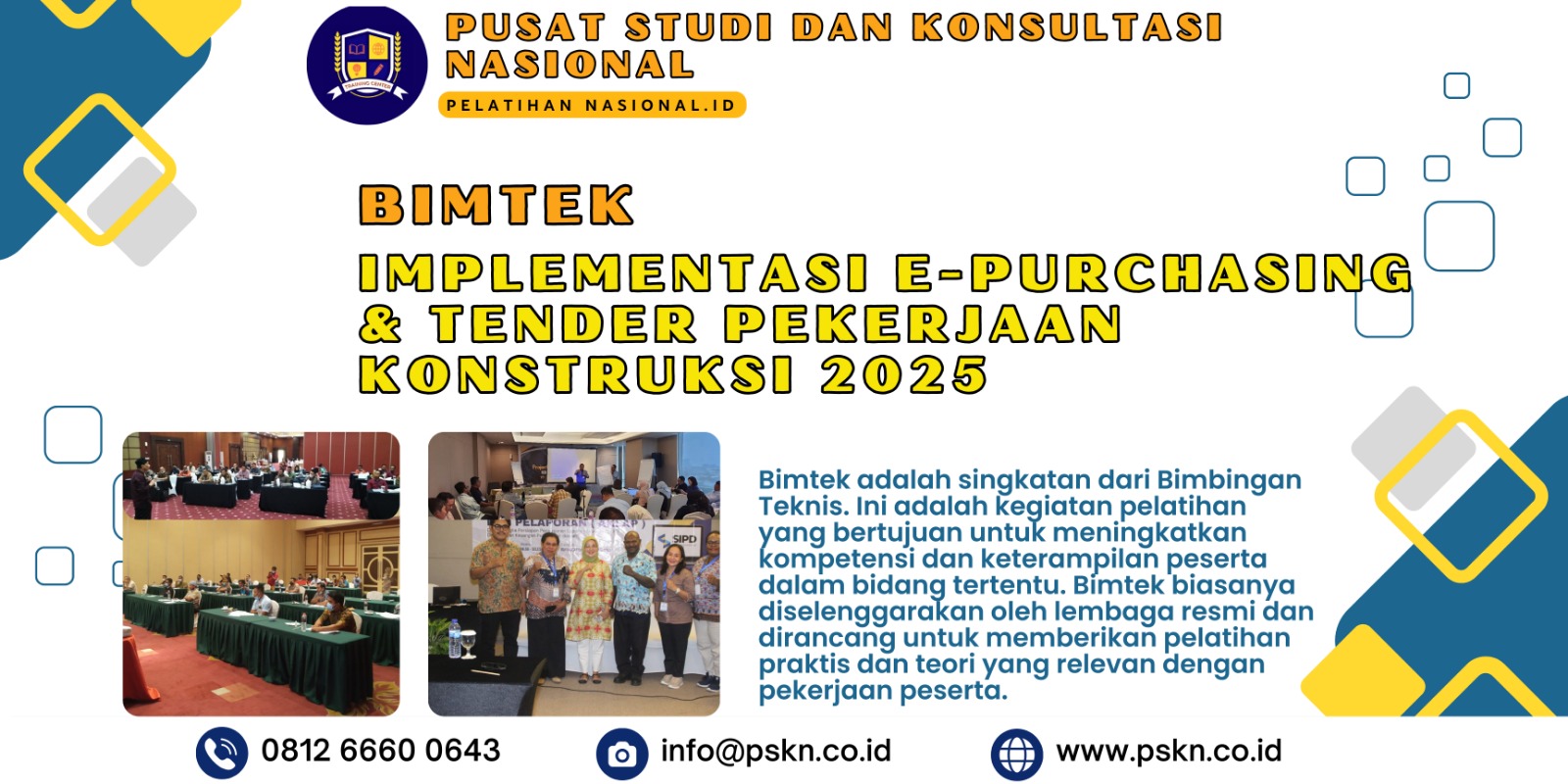 Bimtek Implementasi E-Purchasing & Tender Pekerjaan Konstruksi 2025