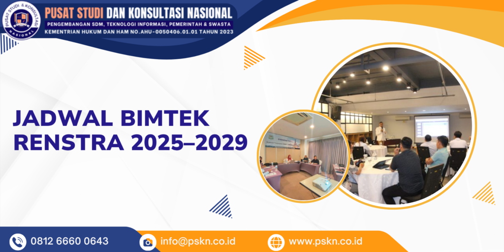 Jadwal Bimtek Renstra 2025–2029