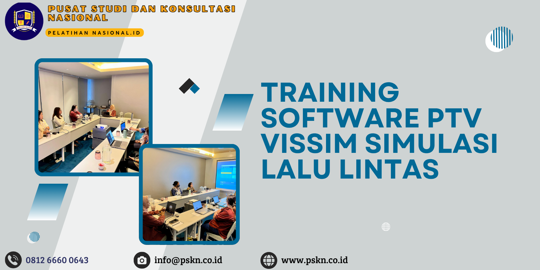 TRAINING SOFTWARE PTV VISSIM SIMULASI LALU LINTAS