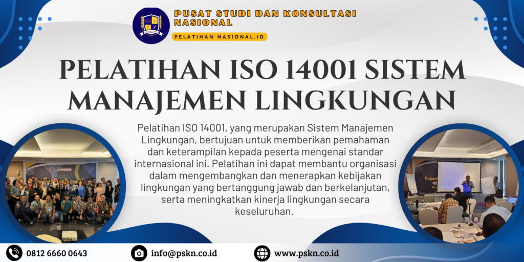 PELATIHAN ISO 14001 SISTEM MANAJEMEN LINGKUNGAN