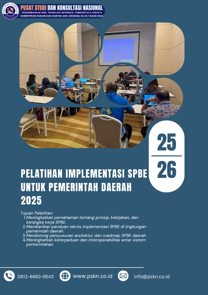 Pelatihan Implementasi SPBE untuk Pemerintah Daerah 2025