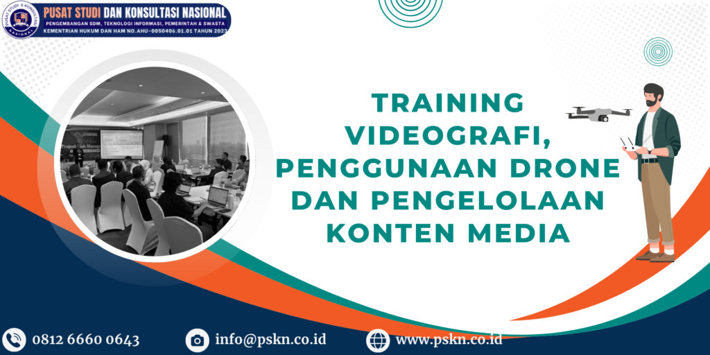 Training Videografi, Penggunaan Drone dan Pengelolaan Konten Media