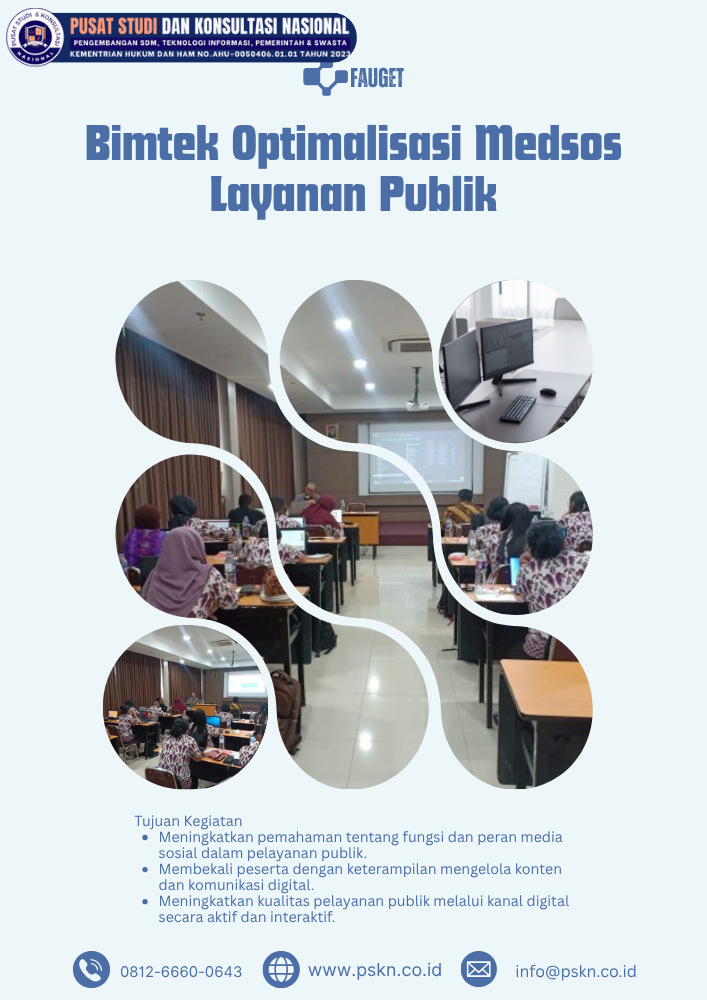 Bimtek Optimalisasi Medsos Layanan Publik