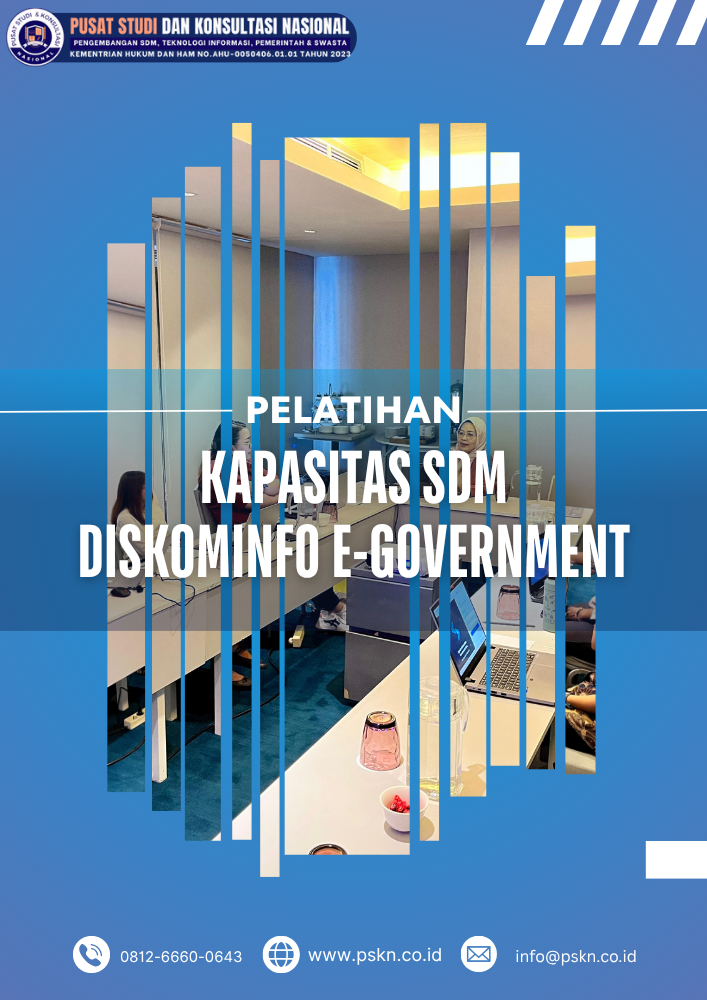 Pelatihan Kapasitas SDM Diskominfo E-Government