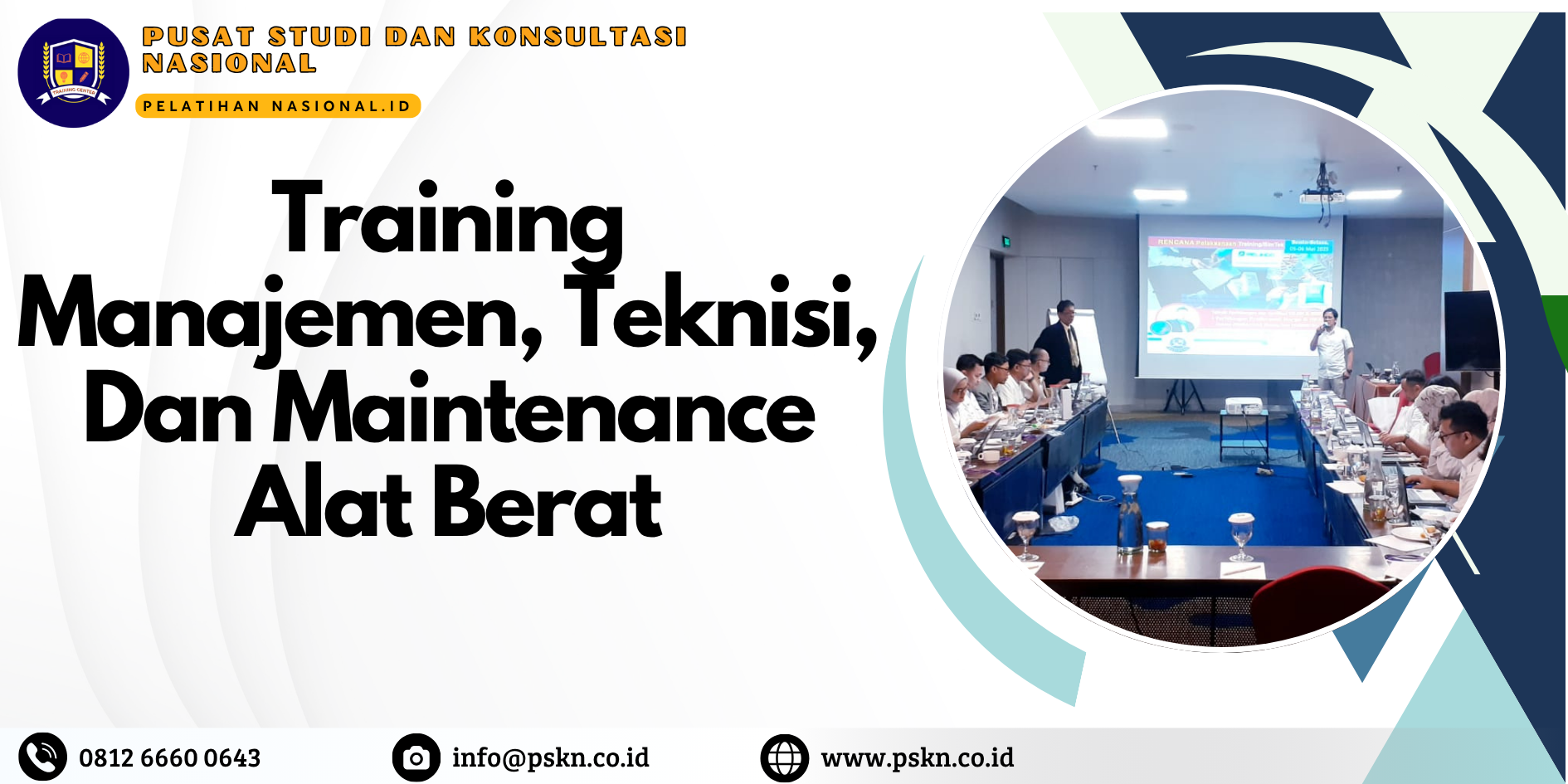 Training Manajemen, Teknisi, Dan Maintenance Alat Berat