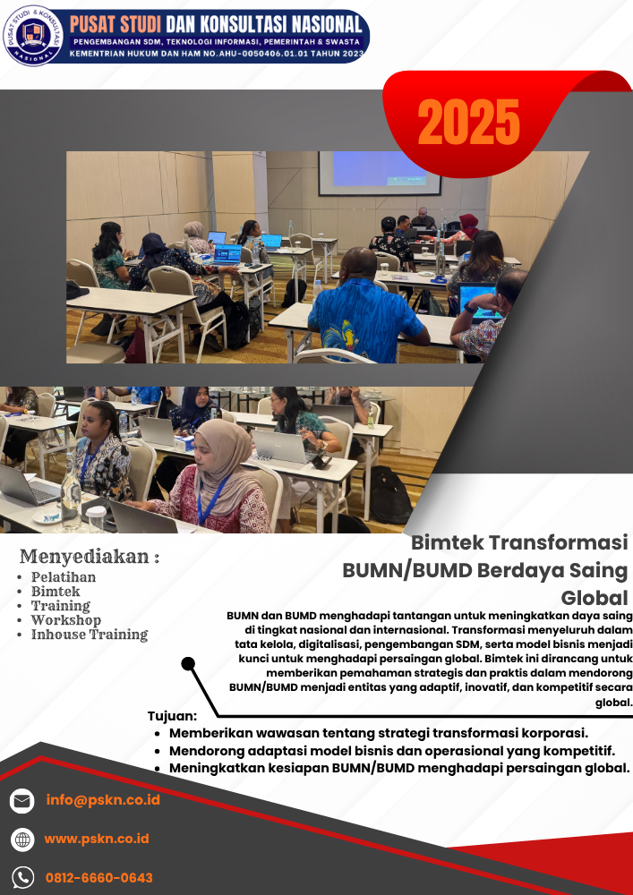 Bimtek Transformasi BUMN/BUMD Berdaya Saing Global