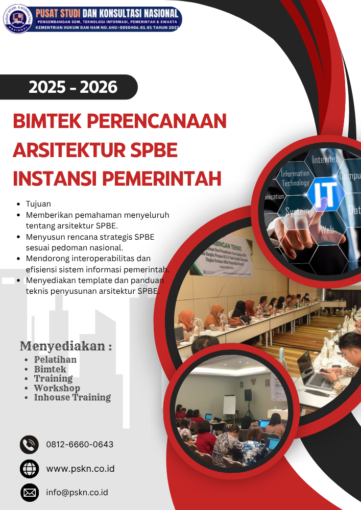 Bimtek Perencanaan Arsitektur SPBE Instansi Pemerintah