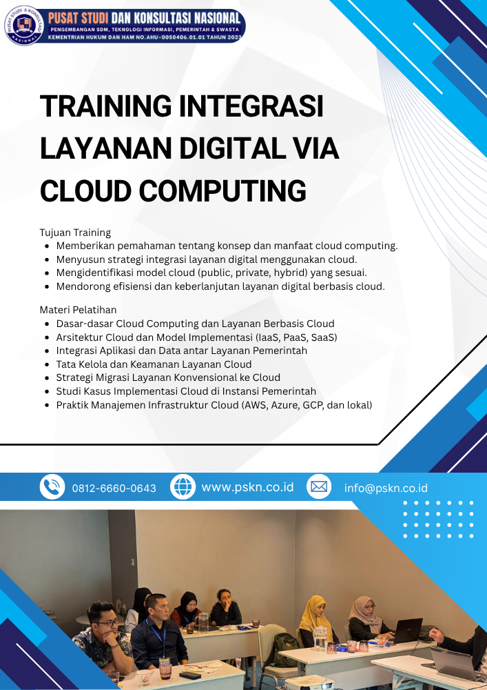 Training Integrasi Layanan Digital via Cloud Computing