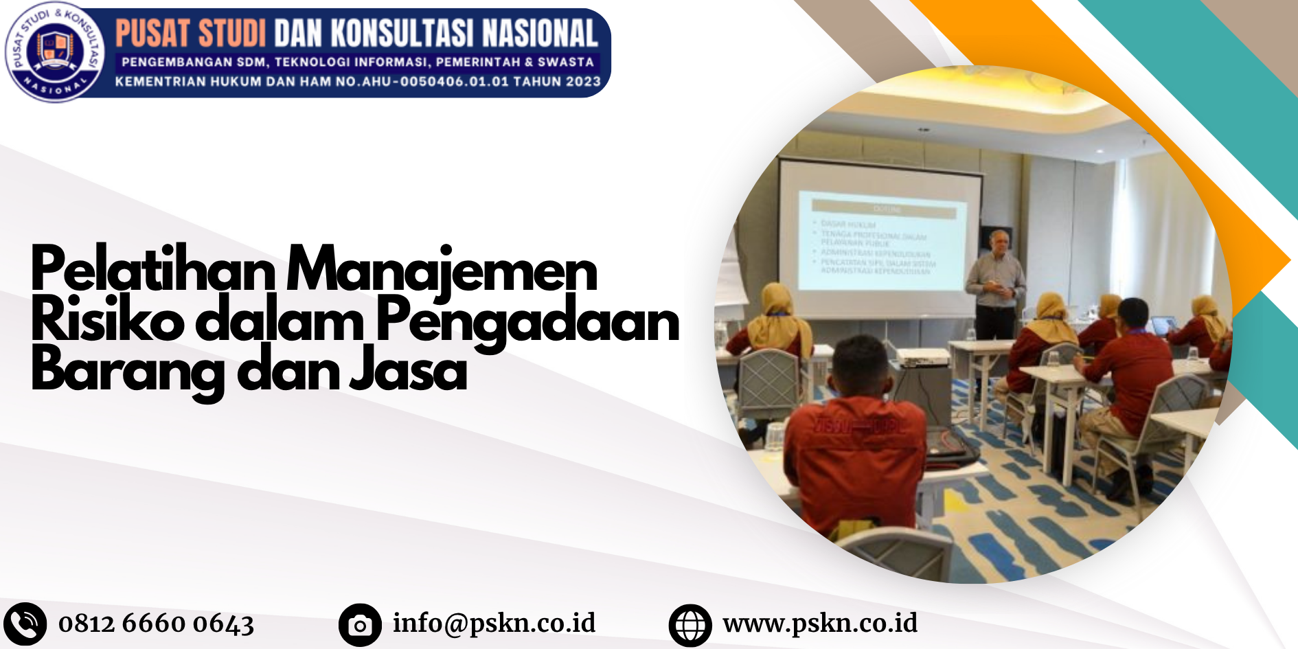 Pelatihan Manajemen Risiko dalam Pengadaan Barang dan Jasa