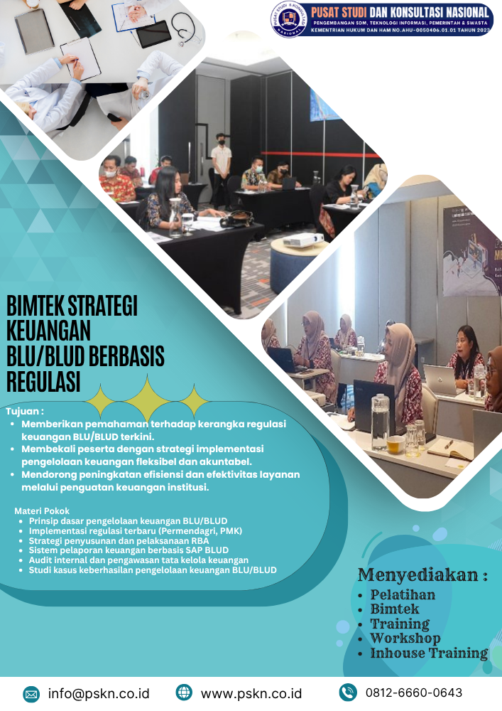 Bimtek Strategi Keuangan BLU/BLUD Berbasis Regulasi