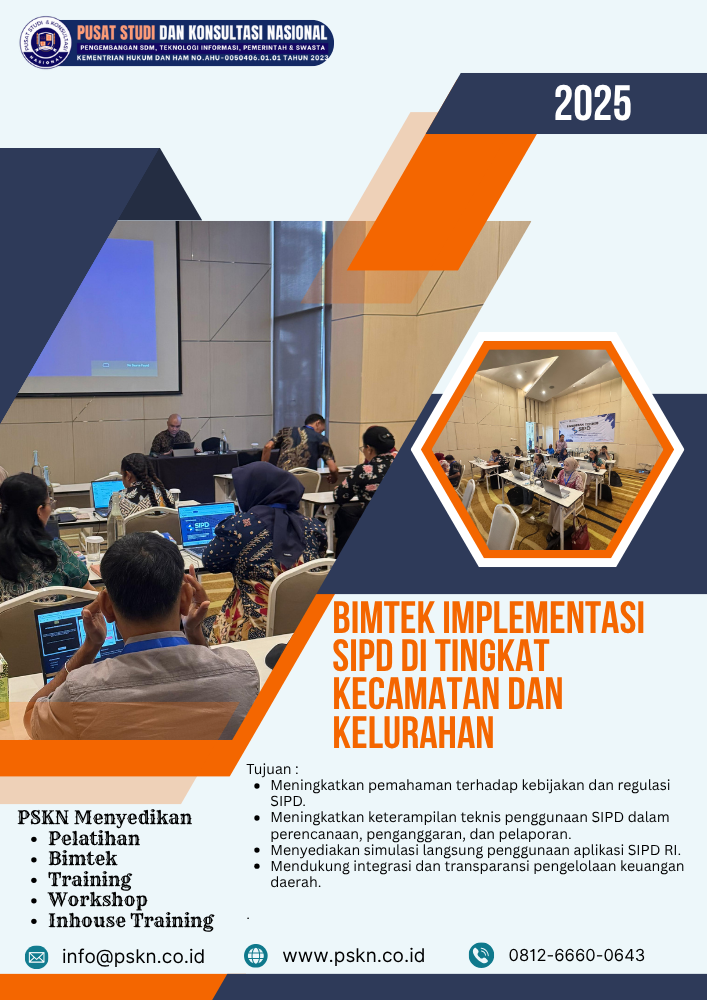 Bimtek Implementasi SIPD di Tingkat Kecamatan dan Kelurahan