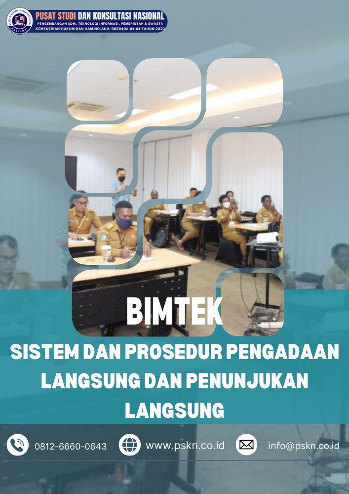Bimtek Sistem dan Prosedur Pengadaan Langsung dan Penunjukan Langsung