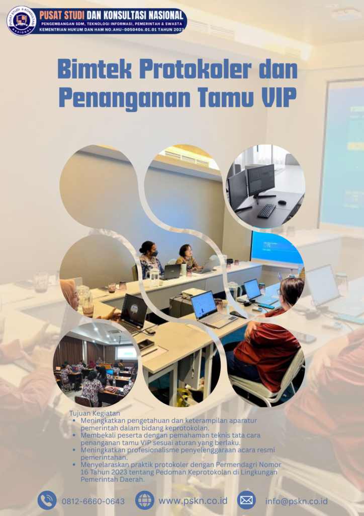Bimtek Protokoler dan Penanganan Tamu VIP