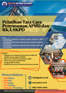 Pelatihan Tata Cara Penyusunan APBD dan RKA SKPD