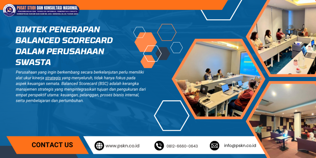 Bimtek Penerapan Balanced Scorecard dalam Perusahaan Swasta