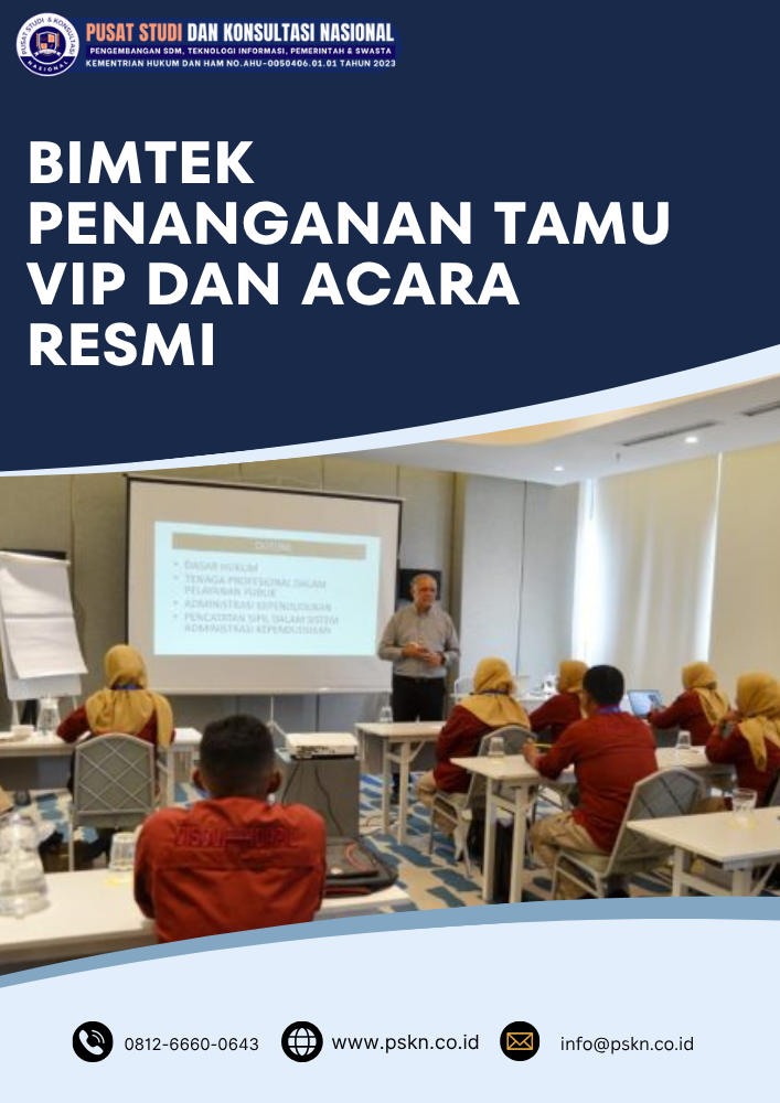 Bimtek Penanganan Tamu VIP dan Acara Resmi