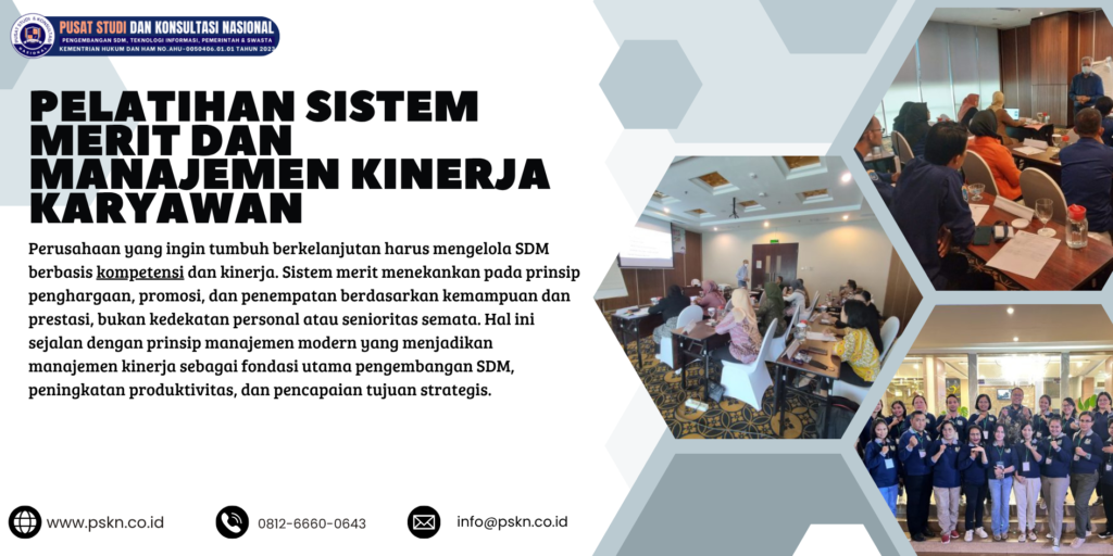 Pelatihan Sistem Merit dan Manajemen Kinerja Karyawan
