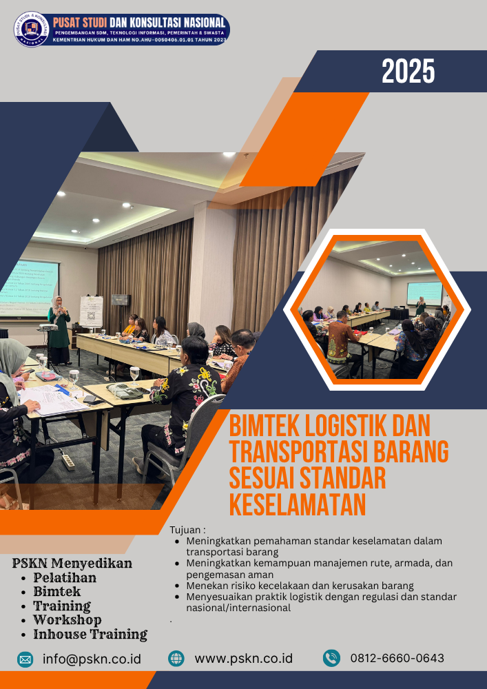 Bimtek Logistik dan Transportasi Barang Sesuai Standar Keselamatan