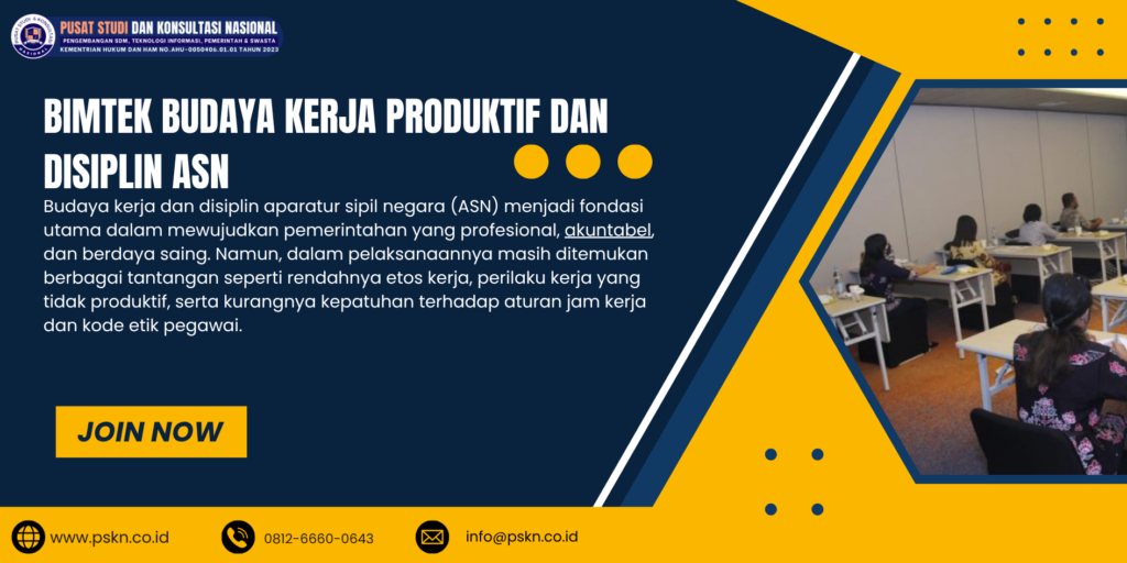 Bimtek Budaya Kerja Produktif dan Disiplin ASN