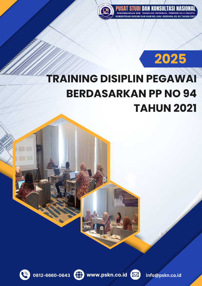 Training Disiplin Pegawai Berdasarkan PP No 94 Tahun 2021