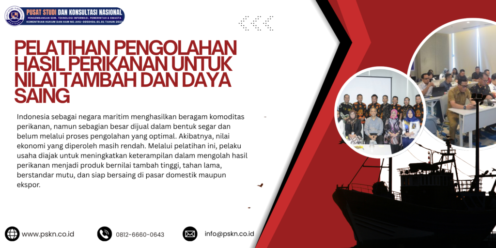 Pelatihan Pengolahan Hasil Perikanan untuk Nilai Tambah dan Daya Saing