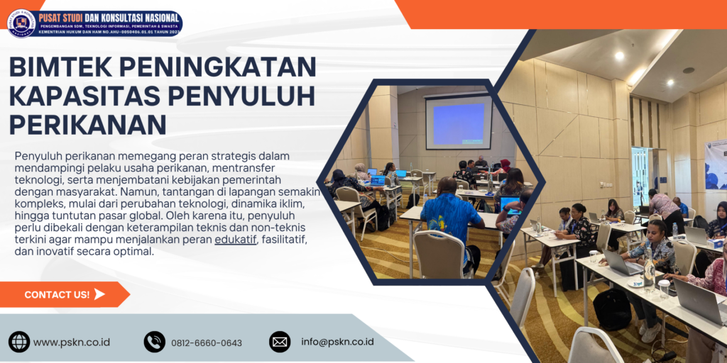 Bimtek Peningkatan Kapasitas Penyuluh Perikanan