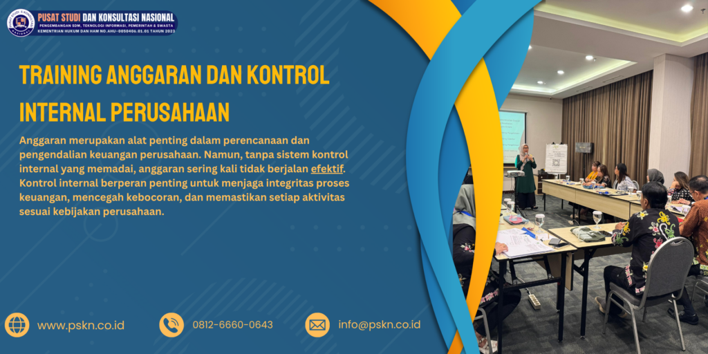 Training Anggaran dan Kontrol Internal Perusahaan