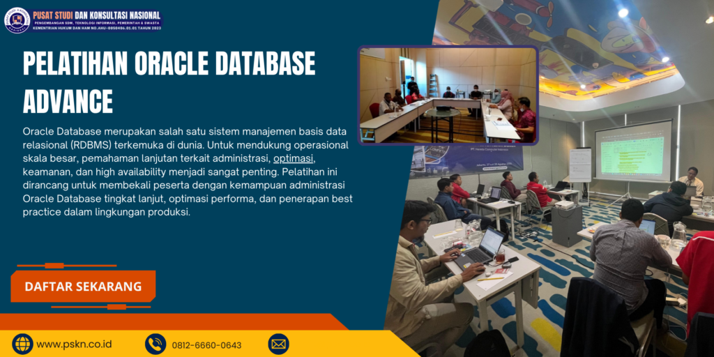 Pelatihan Oracle Database Advance