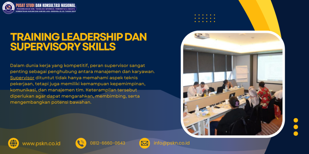 Training Leadership dan Supervisory Skills