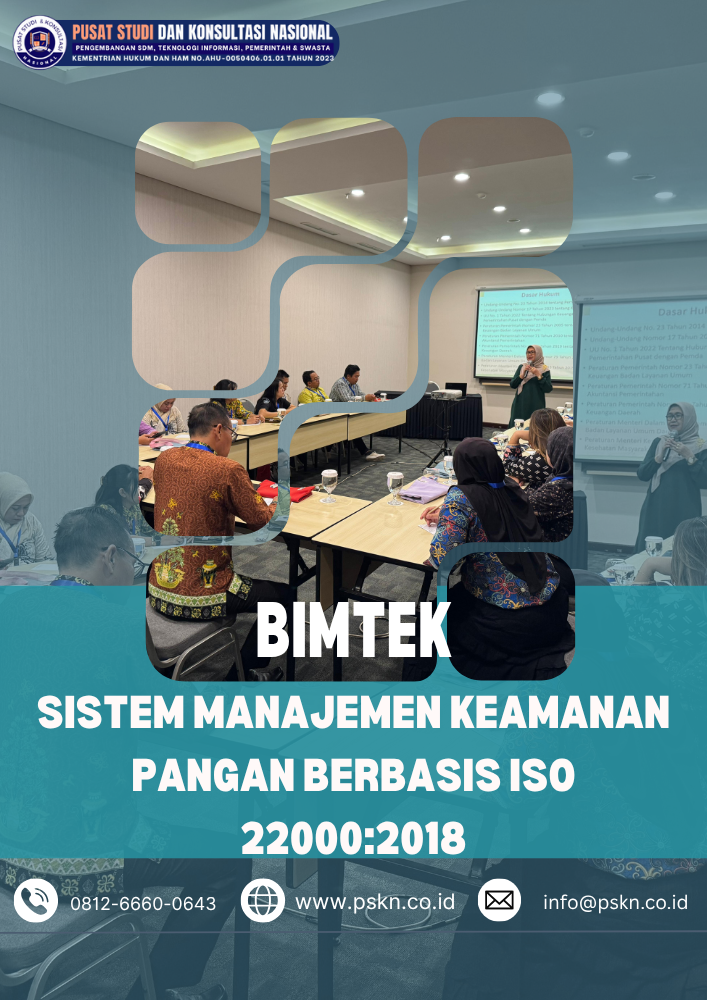 Bimtek Sistem Manajemen Keamanan Pangan Berbasis ISO 22000:2018