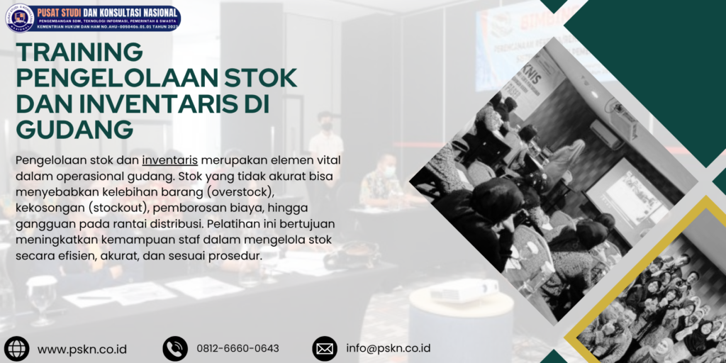 Training Pengelolaan Stok dan Inventaris di Gudang