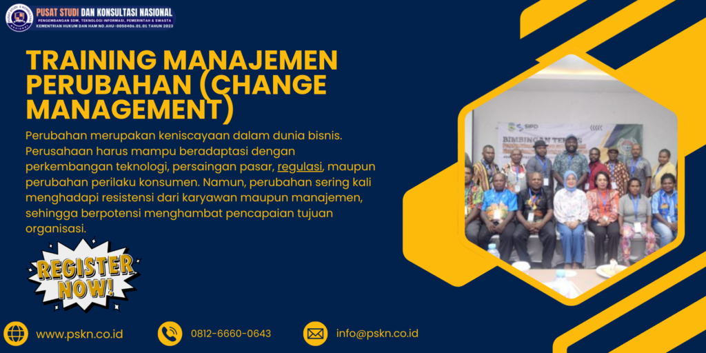 Training Manajemen Perubahan (Change Management)