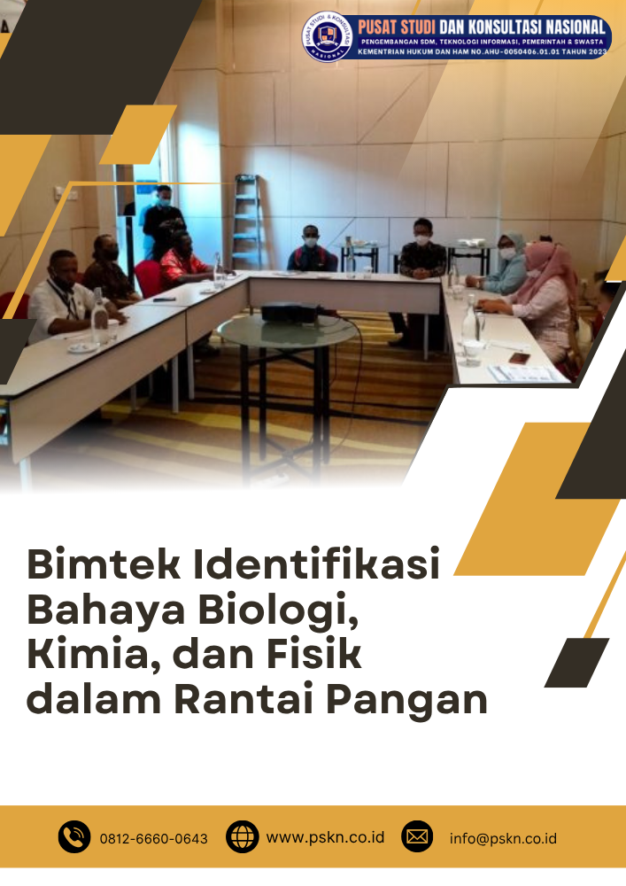 Bimtek Identifikasi Bahaya Biologi, Kimia, dan Fisik dalam Rantai Pangan