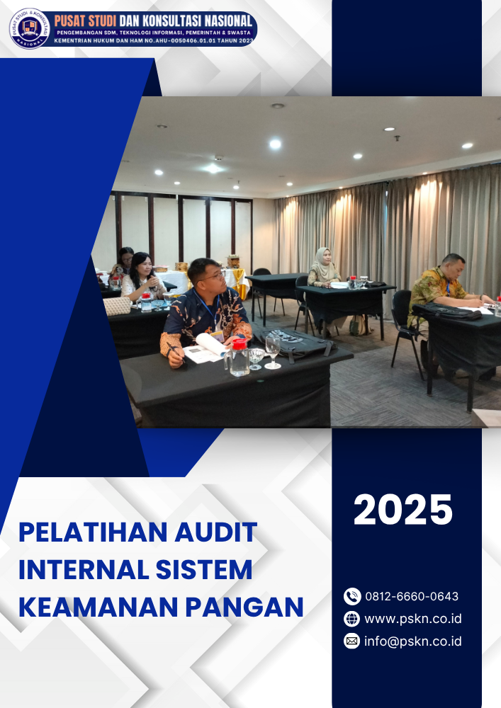 Pelatihan Audit Internal Sistem Keamanan Pangan