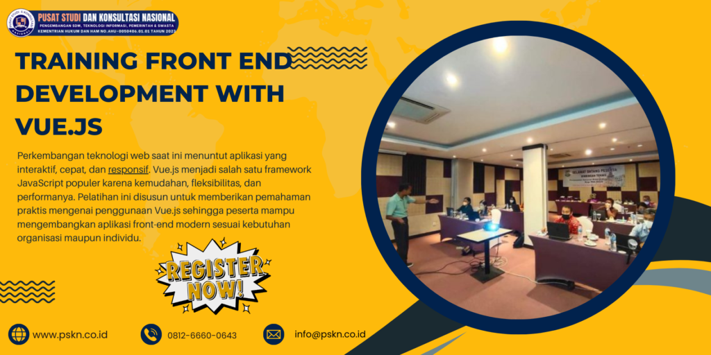 Training Front End Development with Vue.js