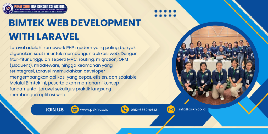 Bimtek Web Development with Laravel