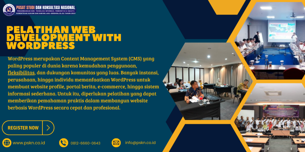 Pelatihan Web Development with Wordpress