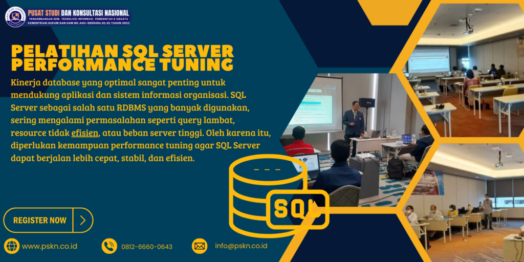 Pelatihan SQL Server Performance Tuning