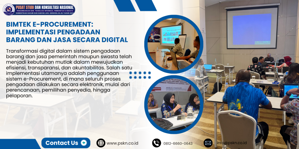Bimtek e-Procurement: Implementasi Pengadaan Barang dan Jasa Secara Digital