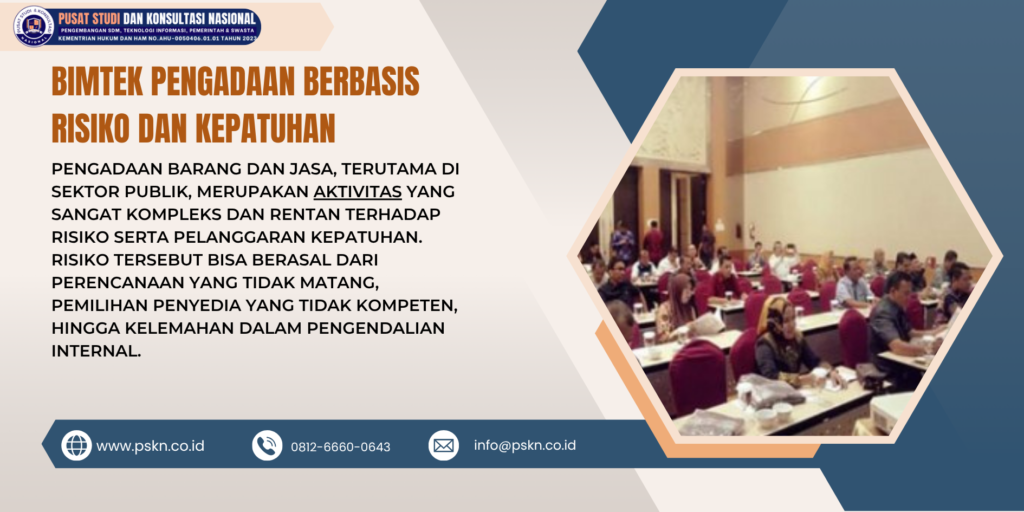 Bimtek Pengadaan Berbasis Risiko dan Kepatuhan