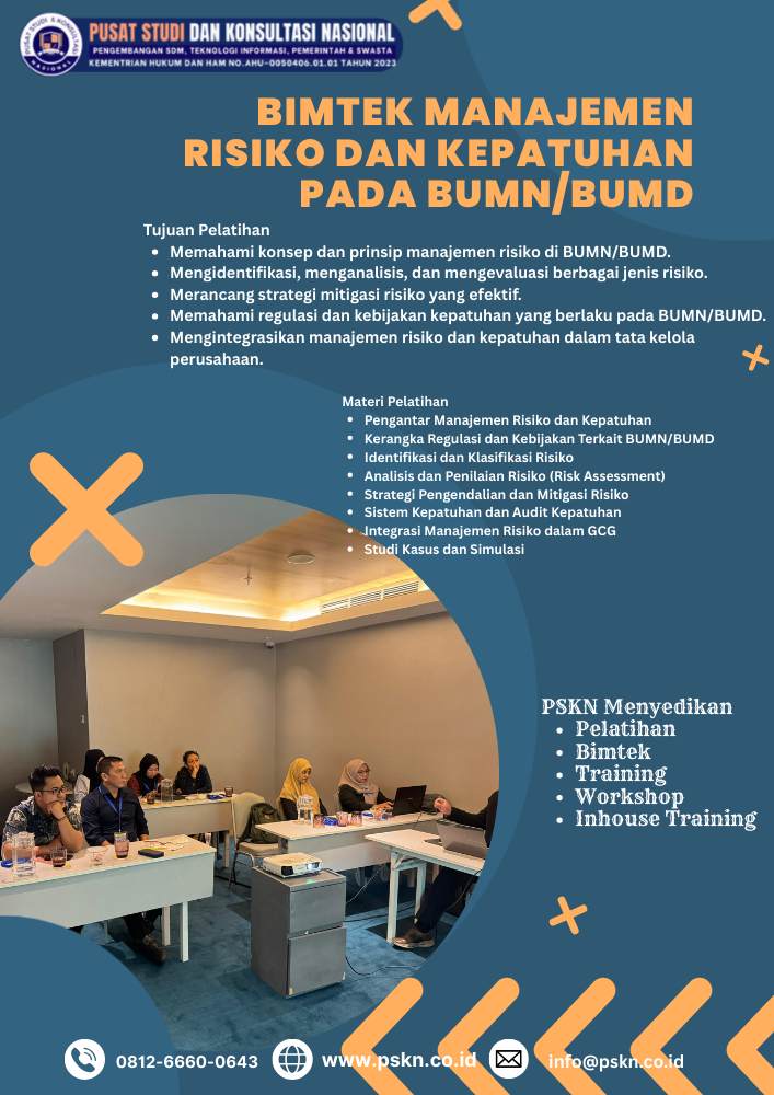 Bimtek Manajemen Risiko dan Kepatuhan pada BUMN/BUMD